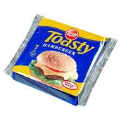 Sery - Zott Toasty Hamburger Ser topiony plastry 120 g (7 x 17,14 g) - miniaturka - grafika 1