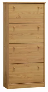 Szafka na buty drewniana nr1 olcha - Szafki na buty - miniaturka - grafika 1