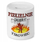 Skarbonki - Skarbonka 330 ml Dla Izy Córki Dziecka Prezent z Nadrukiem ze Zdjęciem + Opakowanie na prezent (wzór 04) - miniaturka - grafika 1