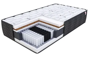 Materac multipocketowy BRAVO kokos, lateks - 180 x 200 - H4 twardy / H3 średnio twardy - 30 cm - Materace - miniaturka - grafika 1