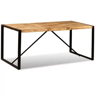 vidaXL Stół jadalniany, surowe drewno mango, 180 cm - Stoły - miniaturka - grafika 1