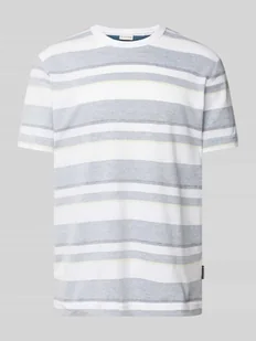 T-shirt o kroju regular fit z czystej bawełny - Koszulki męskie - miniaturka - grafika 1