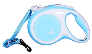 Flexi Smycz New Comfort M linka 8m/ 20kg niebieski - Smycze dla psów - miniaturka - grafika 1