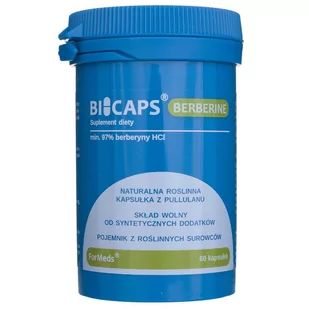 Formeds Bicaps Berberine 60 K - Suplementy naturalne - miniaturka - grafika 1