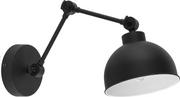 Lampy ścienne - TK Lighting Techno kinkiet 1-punktowy czarny/biały 2578 TK2578 - miniaturka - grafika 1