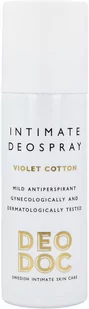 DeoDoc Deospray Intimate Violet Cotton (125ml) - Kosmetyki do higieny intymnej - miniaturka - grafika 1
