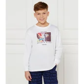 Koszulki dla chłopców - Calvin Klein Jeans Longsleeve | Regular Fit - miniaturka - grafika 1