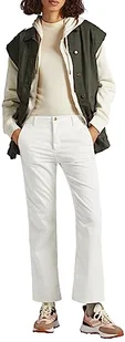 Pepe Jeans Spodnie damskie Lula, Biały (biały), 34W / 28L - Spodnie damskie - miniaturka - grafika 1