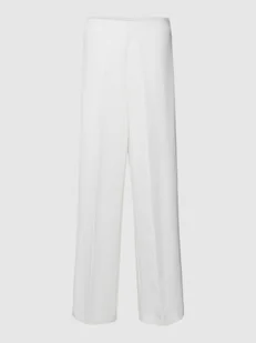 Spodnie materiałowe o kroju wide leg cut z elastycznym pasem model ‘CLARA’ - Spodnie damskie - miniaturka - grafika 1