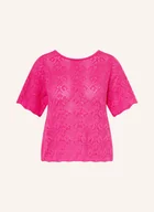 Swetry damskie - Ichi Kardigan Iharties pink - miniaturka - grafika 1
