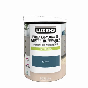 Luxens Emalia akrylowa 0.75 l Fjord 1 Satynowa - Emalie - miniaturka - grafika 1