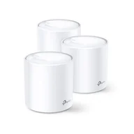 Pozostałe akcesoria sieciowe - TP-Link Deco X60 Dual-band (2.4 GHz/5 GHz) Wi-Fi 6 (802.11ax) Biały 2 Wewnętrzne DECO X60(3-PACK) V1 - miniaturka - grafika 1
