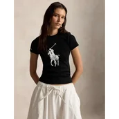 Koszulki i topy damskie - POLO RALPH LAUREN T-shirt Slim Fit - miniaturka - grafika 1