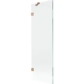 Parawany nawannowe - Mexen Lunar parawan nawannowy 1-skrzydłowy 60 x 150 cm, transparent, miedź szczotkowana - 897-060-000-65-00 - miniaturka - grafika 1