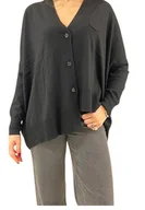 Dresy damskie - CARDIGAN Donna MEIMEIJ ASSIMETRICO - miniaturka - grafika 1