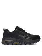 Buty trekkingowe męskie - Skechers Trekkingi Max Protect 237672 BKCC Czarny - miniaturka - grafika 1