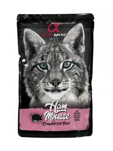 Alpha Spirit Alpha Spirit Wet Ham Mousse Mokra Karma dla kota op 85g - Mokra karma dla kotów - miniaturka - grafika 1