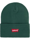 Czapki dla dzieci - Levi's Kids Czapka beanie w kolorze ciemnozielonym - miniaturka - grafika 1
