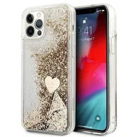 Etui i futerały do telefonów - Etui Guess do iPhone 12/12 Pro złoty - miniaturka - grafika 1