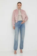 Spodnie damskie - Armani Exchange jeansy J56 damskie high waist - miniaturka - grafika 1