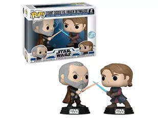 Pop! Star Wars: Count Dooku Vs Anakin 2-Pack (Gamestop Exclusive) - Figurki dla dzieci - miniaturka - grafika 1