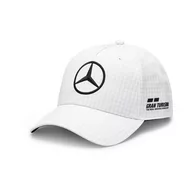 Czapki dla dzieci - Czapka baseballowa dziecięca biała Lewis Hamilton Mercedes AMG F1 2023 - miniaturka - grafika 1