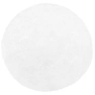 Dywany - Beliani Dywan biały 140 cm DEMRE - miniaturka - grafika 1