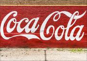 Plakaty - An old, painted Coca-Cola sign on the side of a building in the town of Grand Saline in Van Zandt County, Texas, Carol Highsmith - plakat 84,1x59,4 cm - miniaturka - grafika 1