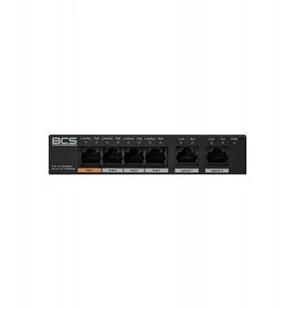 BCS-L-SP04G02G2 BCS Switch 4x PoE, 2x RJ45 Gigabit BCS-L-SP04G02G(2) - Switche - miniaturka - grafika 1