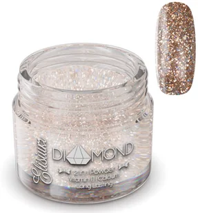 Elisium, Diamond, puder do manicure tytanowego D07 Rumble Of Cooper, 23 g - Utwardzacze do paznokci - miniaturka - grafika 1