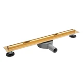 Odpływy liniowe - Balneo SLIM & LOW ProLine Mirror Gold 70 cm - Odpływ liniowy prysznicowy (wąski) B1-A0401080201-2 - miniaturka - grafika 1