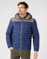 Kurtki męskie - Wrangler Puffer Jacket Męska Kurtka Przejściowa Navy W4B1Wa114-S - miniaturka - grafika 1