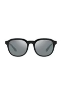 Okulary przeciwsłoneczne - Armani Exchange okulary przeciwsłoneczne męskie kolor czarny - miniaturka - grafika 1
