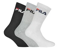Skarpetki męskie - Fila Skarpetki wysokie bawełniane 3 pary - miniaturka - grafika 1