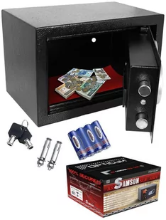 Eagle Red Sejf z zamkiem szyfrowym Samson R.E.300 Samson R.E 300 - Sejfy i kasy pancerne - miniaturka - grafika 1