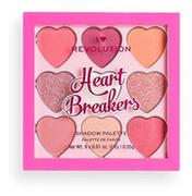 Cienie do powiek - REVOLUTION I Heart I Heart Heart Breakers Palette Paleta 9 Cieni Do Powiek Sweetheart - miniaturka - grafika 1