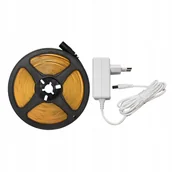 Lampy pozostałe - Zestaw Taśma Cob 320/M 3000K IP20 5m Zasilacz EKZ629 - miniaturka - grafika 1