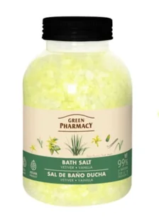 Green Pharmacy Sól do kąpieli wetyweria i wanilia 1000 g - Kosmetyki do kąpieli - miniaturka - grafika 1