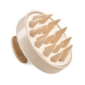 Szczotki do masażu - 4Fizjo, szczotka do masażu i mycia głowy, beżowa, HM5, 1 sztuka - miniaturka - grafika 1