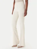 Spodnie damskie - Rinascimento Spodnie materiałowe CFC0127876003 Beżowy Slim Fit - miniaturka - grafika 1