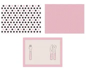 Urodziny dziecka - Party Deco Podkładki papierowe Sweets - 40x30 cm - 6 szt. PPT4 - miniaturka - grafika 1