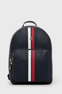 Tommy Hilfiger plecak damski kolor granatowy mały gładki - Plecaki - miniaturka - grafika 1
