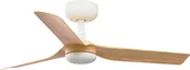 Wentylatory sufitowe - Energooszczędny wentylator sufitowy z pilotem Mini Punt 90 cm biały / klon - miniaturka - grafika 1