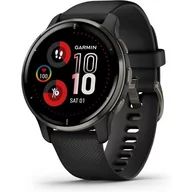 Smartwatch - Garmin Venu 2 Plus Czarny - miniaturka - grafika 1