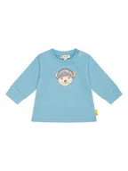 Bluzy i sweterki niemowlęce - Steiff Bluza w kolorze błękitnym - miniaturka - grafika 1