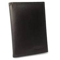 Etui na dokumenty i karty - Skórzane etui z systemem RFID czekoladowy brąz - miniaturka - grafika 1