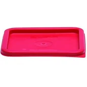 Pojemniki kuchenne - Cambro POKRYWKA CZERWONA CAMSQUARE® DO POJEMNIKÓW CAMBRO 5,7 l 7,6 l - miniaturka - grafika 1