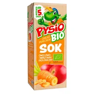 Soki i napoje niegazowane - Pysio BIO Sok jabłko-marchew BIO, 200ml - miniaturka - grafika 1
