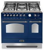 Kuchenki gazowo-elektryczne - Kuchnia gazowo-elektryczna LOFRA DOLCEVITA 90 BLU RBLD96MFTE/Ci/Bronze - miniaturka - grafika 1
