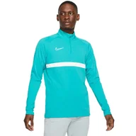Bluzy damskie - Bluza Nike Nk Df Academy21 Drill Top M CW6110 (kolor Niebieski, rozmiar XL) - miniaturka - grafika 1
